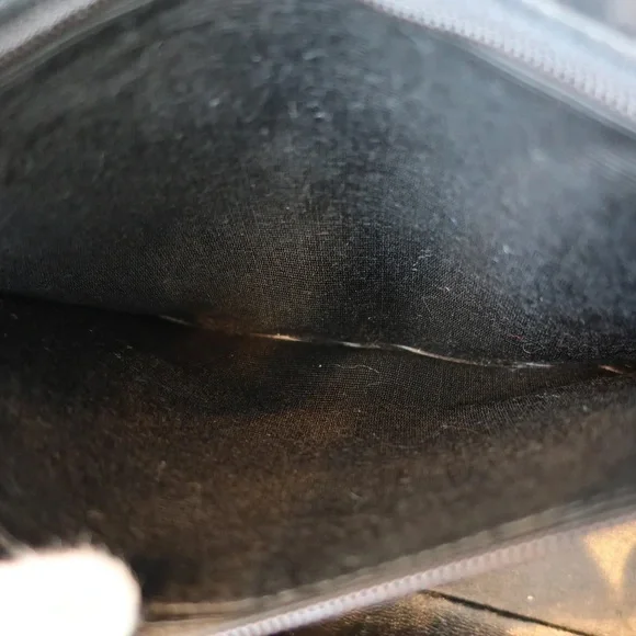 AUTHENTIC CHANEL single flap lambskin matelasse black shoulder bag 24k gold - Picture 14 of 16